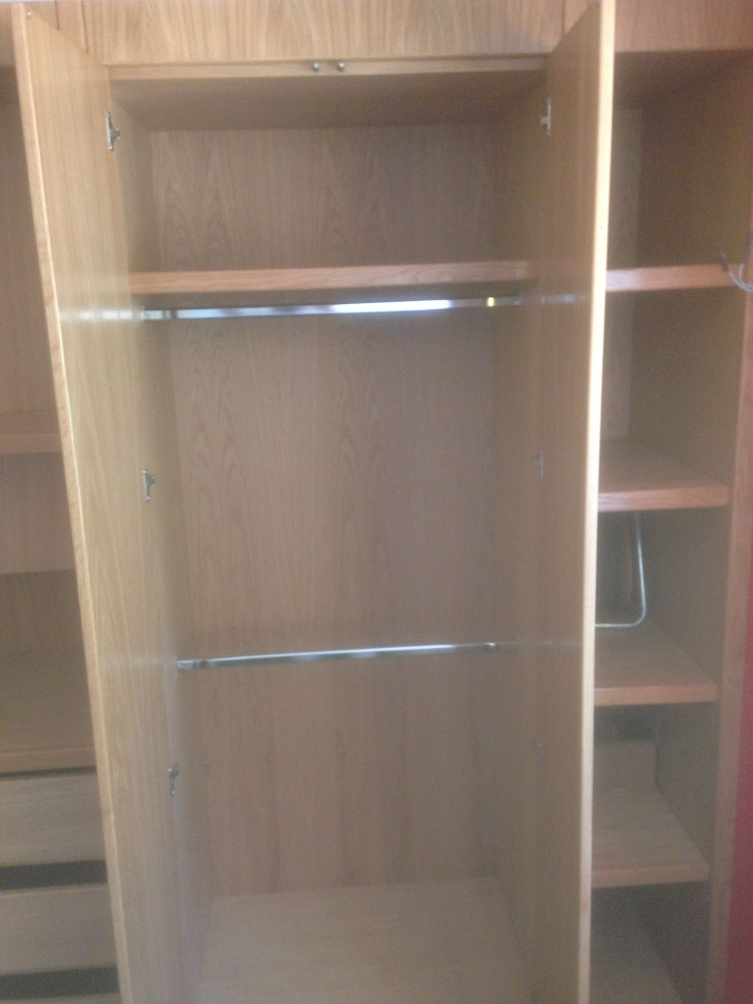 Wardrobe installation for a local decorating job