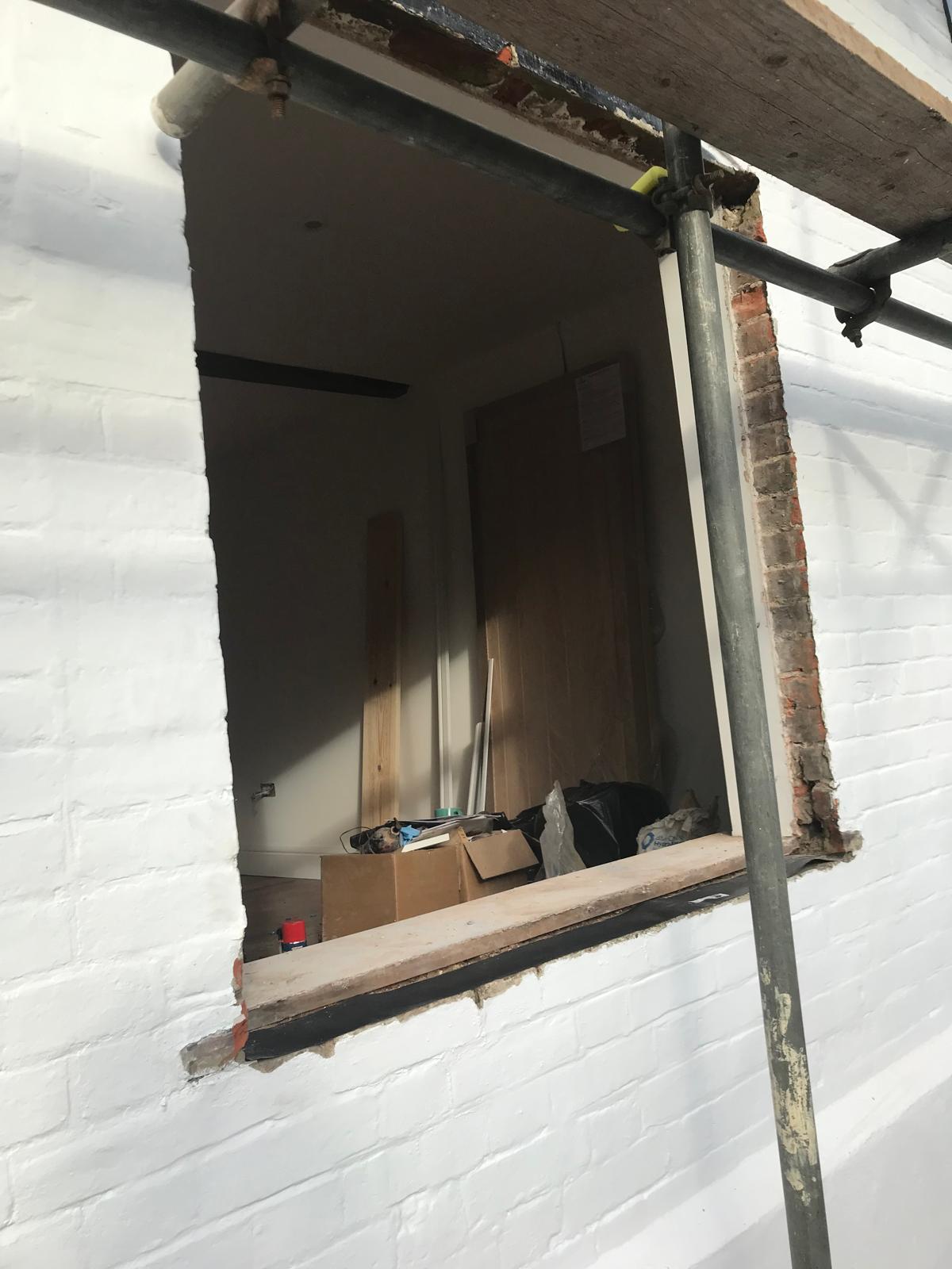 Window installation project